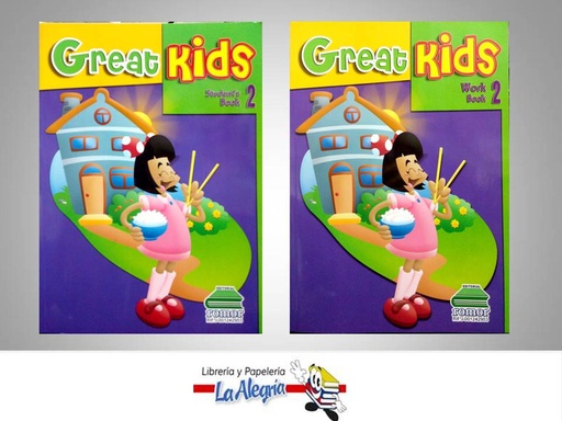 [9789803811754] GREAT KIDS 2 STUDENTS WORK BOOK  TEMATICA IDIOMAS   EDITORIAL EDITORIAL ROMOR