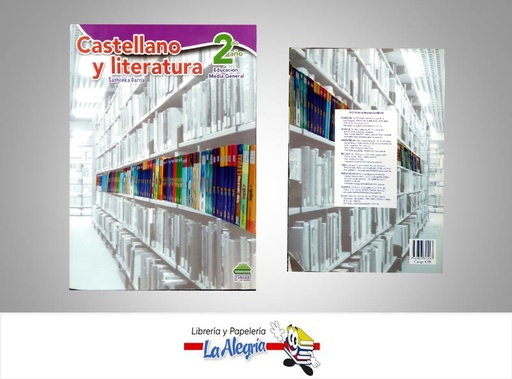 [9789803812027] CASTELLANO Y LITERATURA 2  TEMATICA EDUCACION AUTOR SASHENKA GARCIA EDITORIAL EDITORIAL ROMOR
