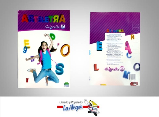 [9789803812447] ARTELETRA CALIGRAFIA 5  TEMATICA EDUCACION AUTOR BORGES DELIA EDITORIAL ROMOR