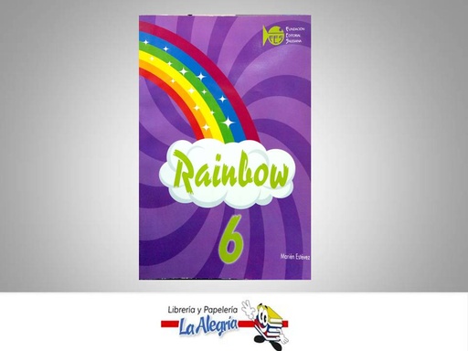 [9789803840068] RAINBOW 6  TEMATICA IDIOMAS AUTOR MARIEN ESTEVEZ EDITORIAL FUNDACION SALESIANA