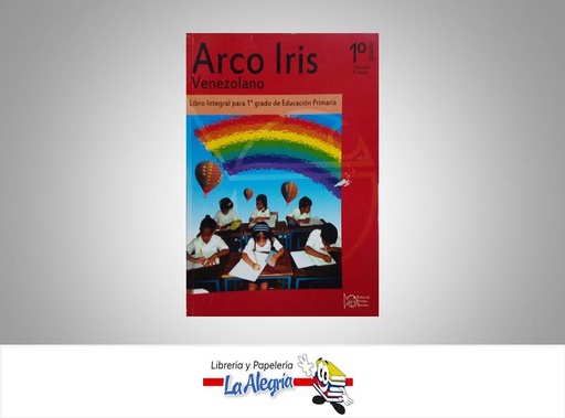 [9789803841027] ARCO IRIS VENEZOLANO 1  TEMATICA EDUCACION   EDITORIAL SALESIANA