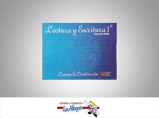 [9789803841560] LECTO ESCRITURA 1 CONOCER LA CONSTITUCIO  TEMATICA EDUCACION   EDITORIAL SALESIANA