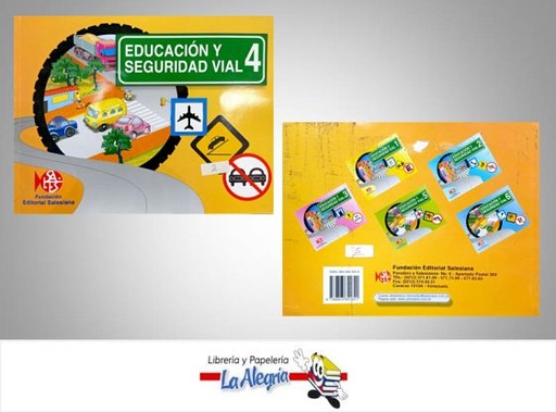 [9789803841621] EDUCACION Y SEGURIDAD VIAL 4  TEMATICA EDUCACION AUTOR TENNI LUCIANO EDITORIAL SALESIANA