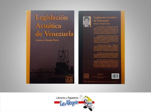 [9789803871055] LEGISLACION ACUATICA DE VENEZUELA  TEMATICA DERECHO AUTOR OMAÑA, GUSTAVO EDITORIAL LEGIS