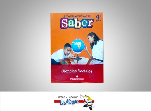[9789804000331] GUIA DE ACTIVIDADES SABER CIENCIAS4  TEMATICA EDUCACION   EDITORIAL CADENA CAPRILES