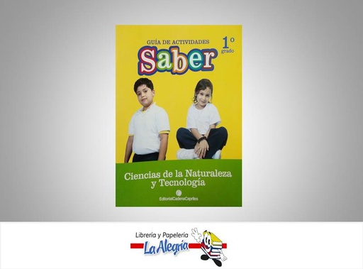 [9789804000423] GUIA DE ACTIVIDADES SABER NATURALEZA 1  TEMATICA EDUCACION AUTOR BALDERA, NURY EDITORIAL SABER