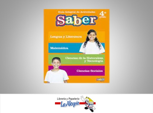 [9789804001345] GUIA INTEGRAL SABER 4 TEMATICA ENCICLOPEDIA ESCOLAR AUTOR EDITORIAL SABER