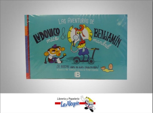 [9789804120367] LAS AVENTURAS DE LUDIVICO Y BENJAMIN  TEMATICA CUENTOS   EDITORIAL GRUPO ZETA