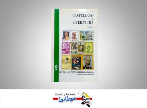 [9789806186460] CASTELLANO Y LITERATURA9  TEMATICA EDUCACION AUTOR MOLINA IRIS EDITORIAL MONFORT