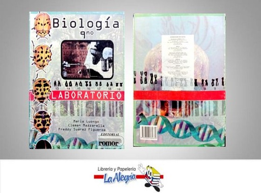 [9789806284630] BIOLOGIA 9 LABORATORIO TEMATICA BIOLOGIA AUTOR LUONGO MARIA EDITORIAL ROMOR