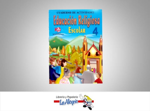 [9789806307117] EDUCACION RELIGIOSA 4 CUADERNO  TEMATICA RELIGION AUTOR GARCIA CLARENCIO EDITORIAL SALESIANA