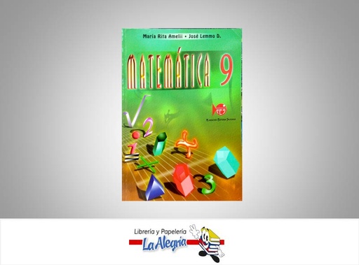[9789806307261] MATEMATICA 9  TEMATICA MATEMATICA AUTOR MARIA RITA AMELII EDITORIAL SALESIANA