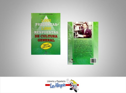[9789806405028] 1000 PREGUNTAS 1000 RESPUESTAS  TEMATICA EDUCACION AUTOR FERNANDEZ NANTONIO EDITORIAL JUPITER