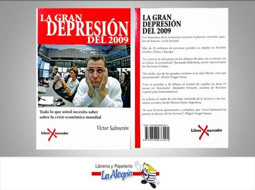 [9789806933491] LA GRAN DEPRESION DEL 2009  TEMATICA FINANZAS AUTOR VICTOR SALMERON EDITORIAL LIBROS MARCADOS