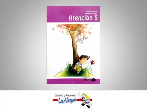 [9789806989382] ATENCION 5  TEMATICA EDUCACION AUTOR JOSE LUIS EDITORIAL GIRASOL