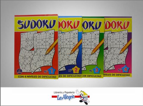 [9789807191531] SUDOKU NIVEL DEL 1 AL 4  TEMATICA JUEGOS Y ACERTIJOS   EDITORIAL SICOBEN