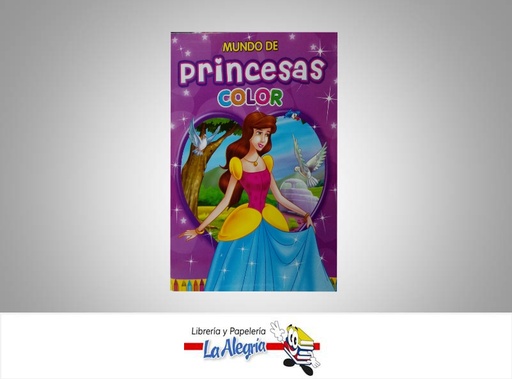 [9789807191753] COLECCION MUNDO DE PRINCESAS (4 TITULOS)  TEMATICA INFANTIL   EDITORIAL EDICIONES SICOBEN, C.A.