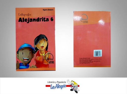 [9789807281157] CALIGRAFIA ALEJANDRITA6  TEMATICA EDUCACION AUTOR YAJAYRA ROMERO EDITORIAL TERRA EDITORES