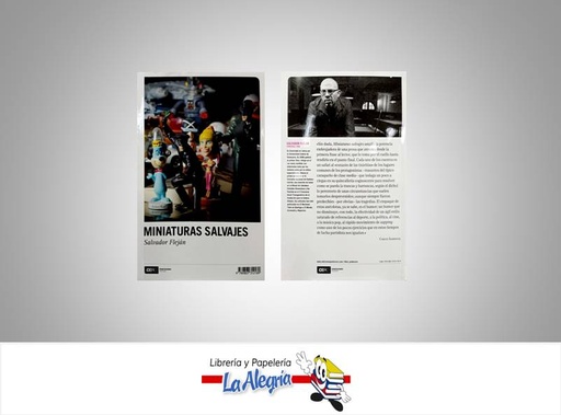 [9789807312189] MINIATURAS SALVAJES  TEMATICA NOVELAS AUTOR FLEJAN, SALVADOR EDITORIAL CERO