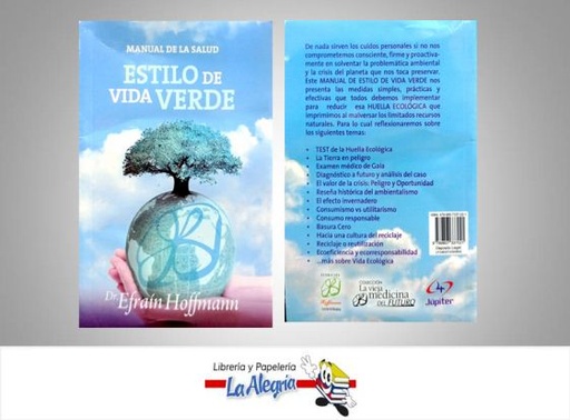 [9789807337021] ESTILO DE VIDA VERDE  TEMATICA MANUALES AUTOR HOFFMANN EFRAIN EDITORIAL JUPITER