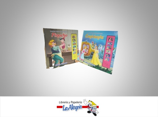[9789807455374] COLECCION CUENTOS SONOROS CLASICOS TEMATICA AUTOR CHARLES PERRAULT/C.COLLODI EDITORIAL SICOBEN