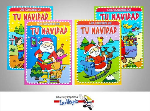 [9789807455633] COLECCION LOS COLORES DE TU NAVIDAD 4TIT  TEMATICA INFANTIL   EDITORIAL SICOBEN