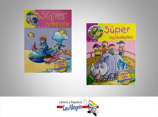 [9789807455756] COLECCION LIBRO SUPER ACTIVIDADES  TEMATICA INFANTIL   EDITORIAL SICOBEN