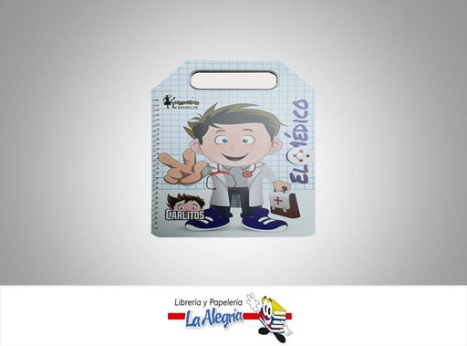 [9789807462365] CARLITOS EL MEDICO PEGATINAS/COLOREAR  TEMATICA INFANTIL   EDITORIAL KARONLING CHANTILLY