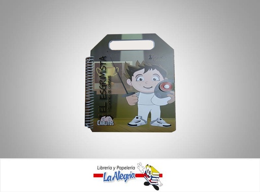 [9789807462457] CARLITOS EL ESGRIMISTA PEGATINAS/COLOREA  TEMATICA INFANTIL   EDITORIAL KAROLING CHANTILLY