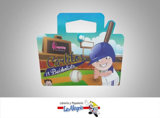 [9789807462532] CARLITOS EL BEISBOLISTA PEGATINAS/COLORE  TEMATICA INFANTIL   EDITORIAL KAROLING CHANTILLY