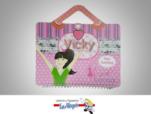[9789807462587] VICKY CINE, DEPORTE Y EJERCICIO  TEMATICA INFANTIL AUTOR KAROLING CHANTILLY EDITORIAL KAROLING CHANTILLY