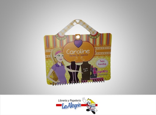 [9789807462624] CAROLINE REVELA TU TALENTO TEMATICA INFANTIL   EDITORIAL KAROLING CHANTILLY