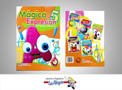 [9789807695046] MAGICA EXPRESION 5 ORTOGRAFIA Y REDACCION  TEMATICA EDUCACION AUTOR HERNANDEZ MERCEDES EDITORIAL EDICIONES EDINTER 2004