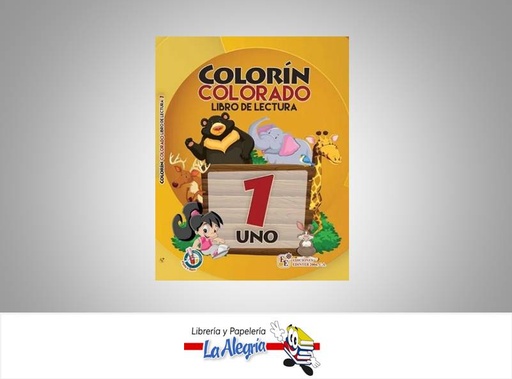 [9789807695275] COLORIN COLORADO 1 LIBRO DE LECTURA  TEMATICA LECTURA AUTOR EDICIONES EDINTER 2004 EDITORIAL EDICIONES EDINTER 2004