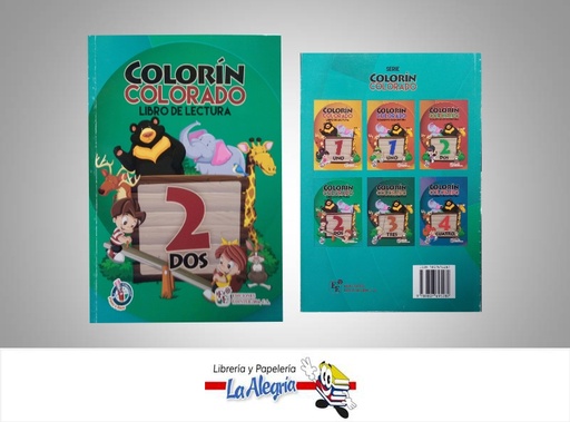[9789807695282] COLORIN COLORADO 2 LIBRO DE LECTURA  TEMATICA EDUCACION AUTOR EDICIONES EDINTER 2004 EDITORIAL EDICIONES EDINTER 2004