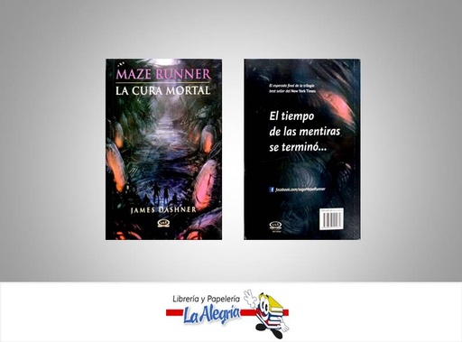 [9789876124232] MAZE RUNNER LA CURA MORTAL TEMATICA NOVELAS AUTOR DASHNER, JAMES EDITORIAL V&R EDITORAS