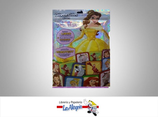 [9789877764116] DIVERSION CON PRINCESAS DISNEY TEMATICA INFANTIL   EDITORIAL SICOBEN