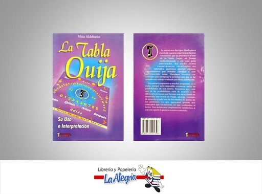 [9789879292396] LA TABLA OUIJA  TEMATICA ESOTERISMO AUTOR ALDEBARAN MAIA EDITORIAL SIETE LLAVES