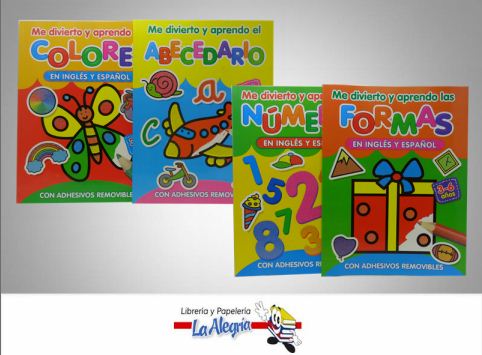 [9789962818052] COLECCION ME DIVIERTO Y APRENDO 4 TIT  TEMATICA INTANTIL   EDITORIAL LIETERATURA INTANTIL