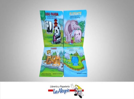 [9789962818212] CUENTO COLECCION APRIETAME EN EL ZOOLOGI    AUTOR PARENT, N / DEVANEY, A EDITORIAL SICOBEN