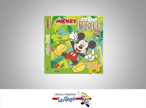 [9789962822691] MI LIBRO PUZLE MICKEY MOUSE  TEMATICA INFANTIL   EDITORIAL SICOBEN