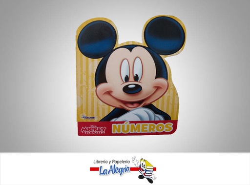 [9789962822776] LIBRO MICKEY TROQUELADO NUMEROS  TEMATICA CUENTO   EDITORIAL SICOBEN