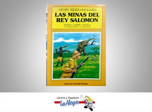 [980598] LAS MINAS DEL REY SALOMON  TEMATICA NOVELA FICCION AUTOR HENRY RIDER HAGGARD EDITORIAL PANAPO