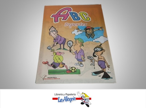 [ABC01] CARTILLA ABC DEPORTES AUTOR MICHELIBRO MARCA MICHELIBROS