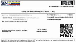 [ACTUALRIF] ACTUALIZACION DE RIF    