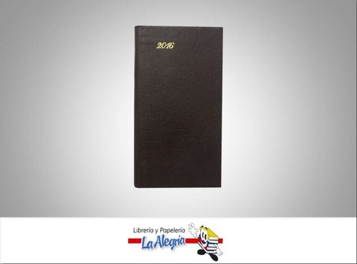 [AG201617] AGENDA BOLSILLO 2016 15X8CM UND MARCA CARONI   