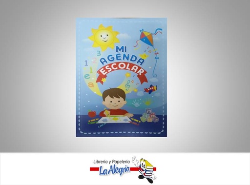 [AGENDAESC] MI AGENDA ESCOLAR  TEMATICA EDUCACION   EDITORIAL J3V