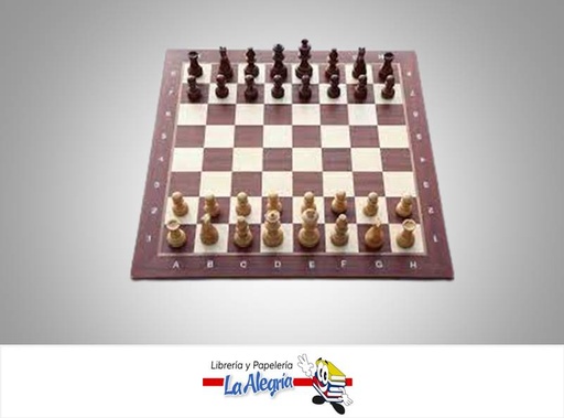 [AJEDREZ01] JUEGO AJEDREZ 23X23 CM UND MARCA OLIPAO   