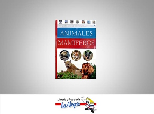[AM0001] LOS ANIMALES MAMIFEROS  TEMATICA EDUCACION   EDITORIAL VISOR