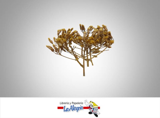 [ARBUSTO001] ARBUSTO NATURAL P/MAQUETA UND MARCA DISEÑOS EN BLANCO   